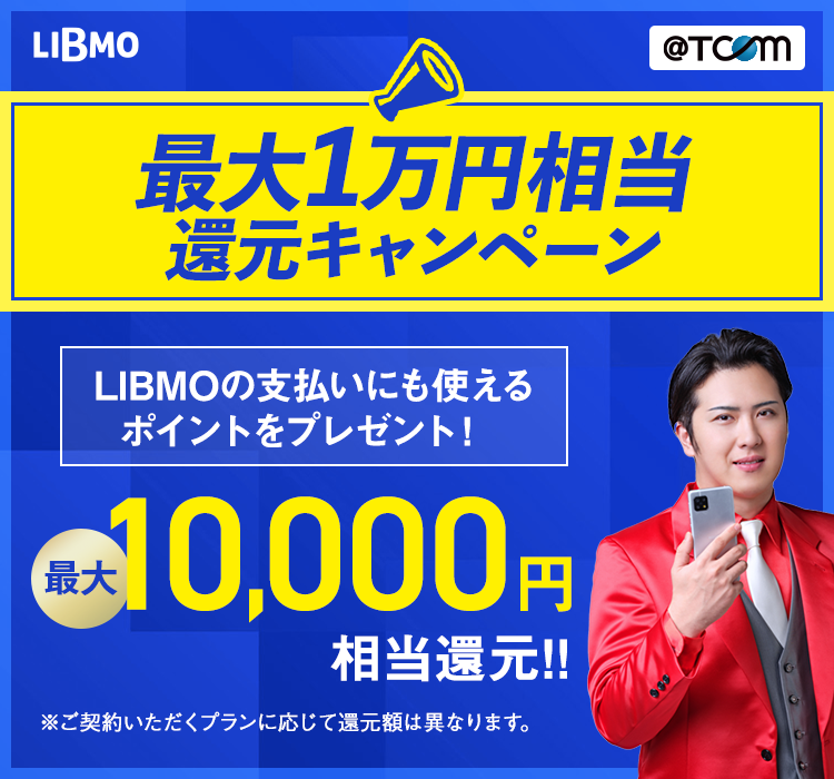 TOKAIの格安SIM/格安スマホ｜LIBMO(リブモ)