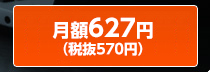 月額627円(税抜570円)